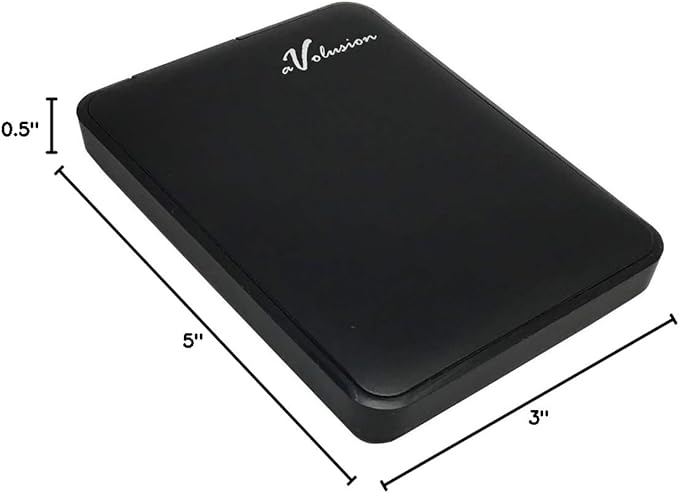 Avolusion 1TB USB 3.0 Portable External Gaming Hard Drive (for PS4, Pre-Formatted) HD250U3-Z1