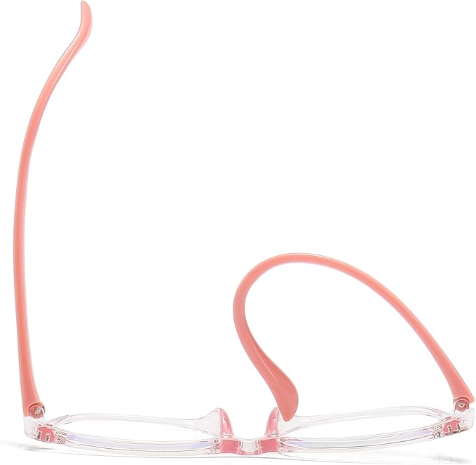 2 Pack kids Blue Light Blocking Glasses For Girls And Boys Computer Blue Light Blocking Glasses For Age 3-11 (Light blue + Light pink)