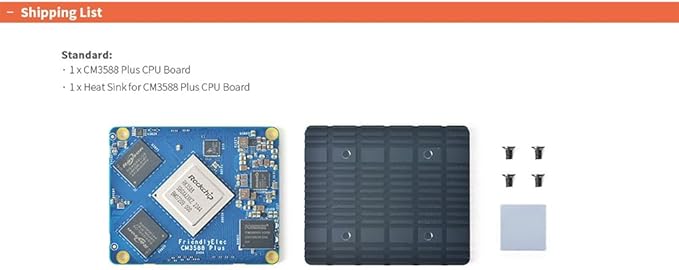youyeetoo CM3588 Plus Mini NAS Platform, up to 8K Video, RK3588,OpenMediaVault fit,32GB LPDDR5, 4 x M.2 PCIe3.0 Socket, NAS Solutions, Home Server,Local Cloud Storage (32G+64G Core Board)