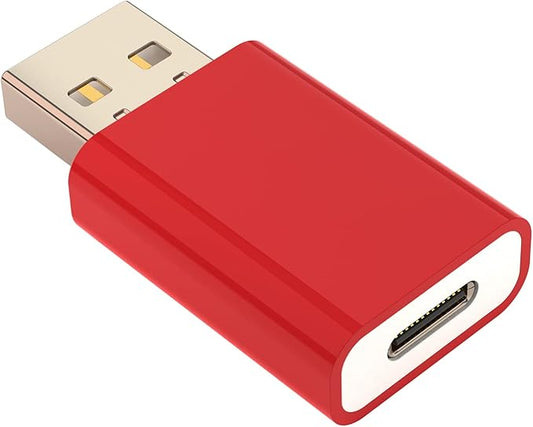USB Male to USB-C Female Adapter,USB Type C to Type-A Charger Cable Converter for Apple Watch Series 10 9 8 7 SE Ultra,MagSafe Charger,iPhone 16 15 14 13 12 Pro Max