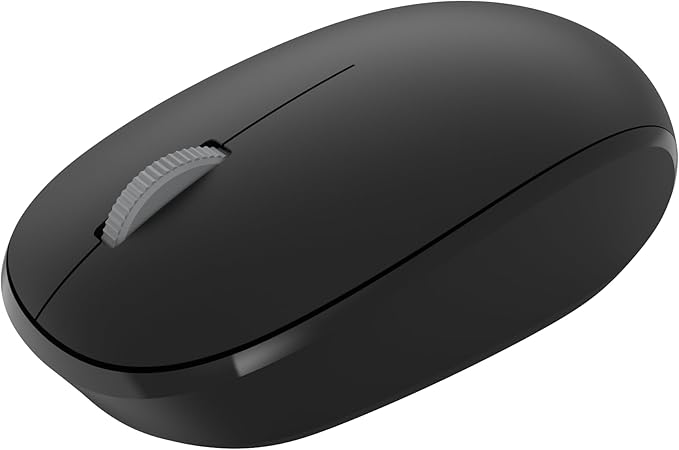 Incase Bluetooth Mouse - Designed by Microsoft - Compact, Comfortable, Right/Left Hand Use, 4-Way Scroll Wheel, Wireless Bluetooth Mouse for PC/Laptop/Desktop, Mac/Windows Computer (Black)