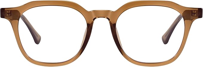 Dollger Blue Light Blocking Glasses For Woman Men Thick-Framed Square Non-Prescription, For Computer,Gaming, Phone Use