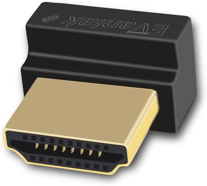 EVanlak 8K 4K120hz HDMI Virtual Display Adapter - Emulate Monitor Display Headless Connector for Superior Display Quality at EDID (8K 7680×4320@30Hz& 4K 120Hz)-1P