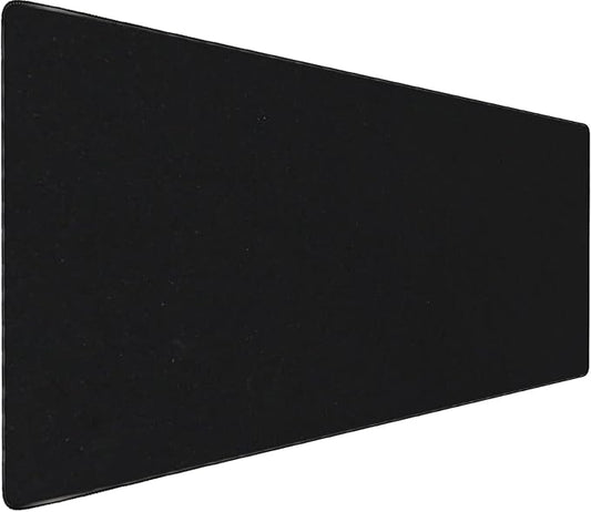 LifetimeWarrantly Full Desk Mouse Pad with Stitched Edges, 31.4” x 15.6” Waterproof Surface & Non-Slip Rubber Base – Ideal for Gaming, Office and Home, Black