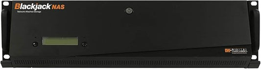 Digital WATCHDOG DW-BJ16NAS80TR Blackjack® NAS 3U 16-Bay Chassis Storage RAID5 600Mbps for Blackjack® Servers, 80TB HDD