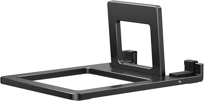 JSAUX Portable Stand Mount for FlipGo Series and 13.5''/15.6''/16 Inch Portable Monitors, Lightweight Screen Extender Holder, Quick Setup Monitor Support for Travel Office Desk -Black