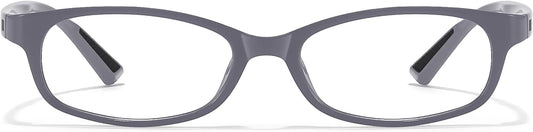 SODQW Office-Siren Blue Light Glasses for Women, Rectangle Frame, Y2K Small Eyewear, Anti Eyestrain Computer Glasses