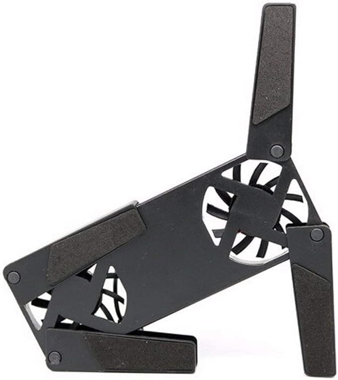 USB Cooling Fan Portable Convenient Notebook Cooler Cooling Pad Stand Double Fans for Notebook Laptop ?
