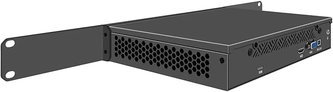 ROS Firewall Hardware/N150 CPU(DDR5~16G,NO RAM NO SSD)/4X 2.5Gb RJ45/USB3.0/1*M.2 Nvme/9.5 inch，Support 1U Rack-Mounted with 2 Hangers/Industrial Computer/Network Security Server