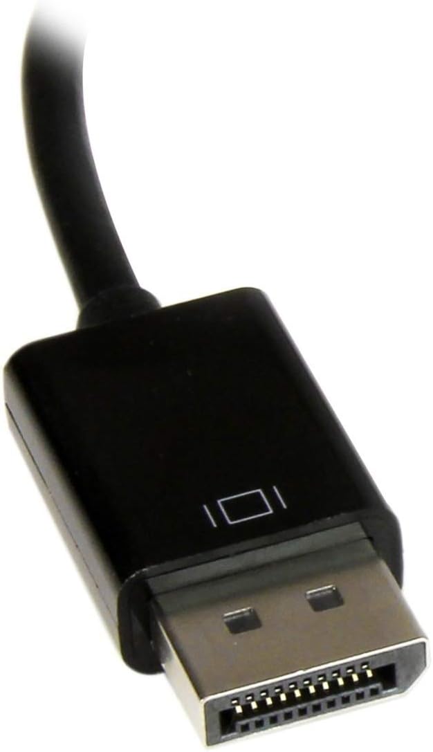 StarTech.com DisplayPort to VGA Adapter - Active DP to VGA Converter - 1080p Video - DP/DP++ Source to VGA Monitor Cable Adapter - DP to VGA Adapter Dongle Digital to Analog - DP 1.2 to VGA (DP2VGA3)