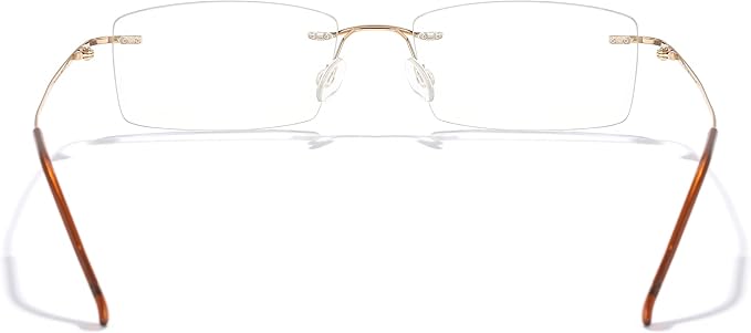 Cyxus 11g Titanium Blue Light Blocking Glasses Men Woman Ultralight Computer Gaming Office Study Eyeglasses 8602
