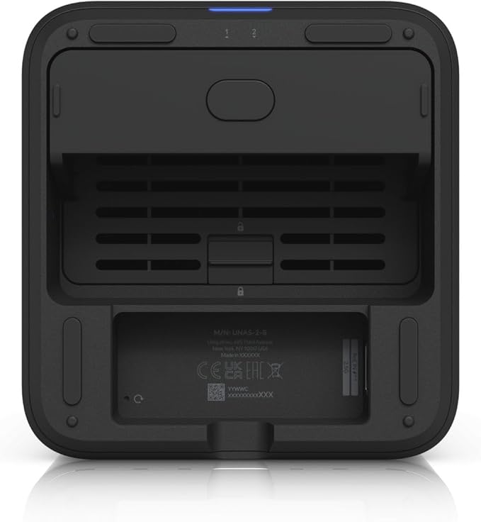 Sistema NAS Ubiquiti UNAS 2 2 Baías 3.5" Preto