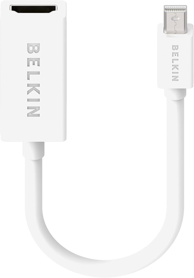 Belkin Mini Displayport to HDMI Adapter, White