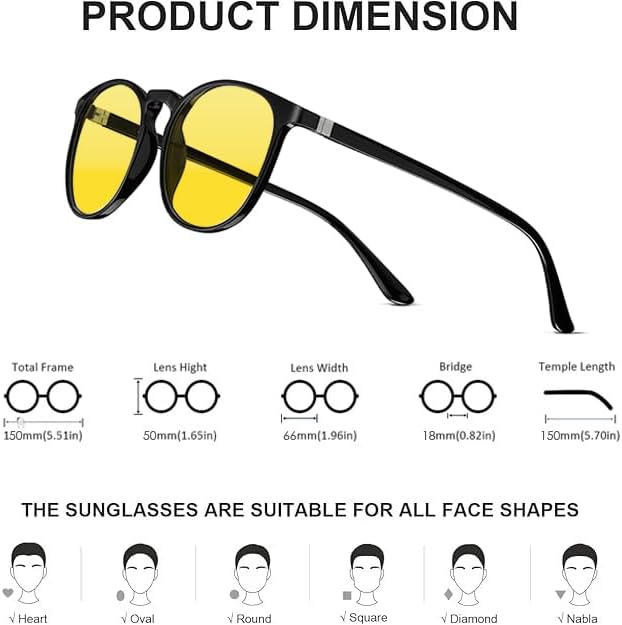 JW MARRIOTT Blue Light Blocking Glasses,Blue Light Glasses Women Men,Anti Blu-Ray Clear Gaming Glasses Lense