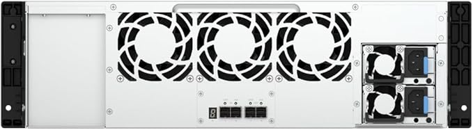QNAP TL-R1600PES-RP-US 16 Bay 3U Short Depth rackmount PCIe Interface SATA JBOD for petabyte-Scale Expansion (Diskless)
