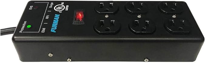 Furman SS-6B-PRO 15' 6-Outlet Surge Protector (2-Pack) Bundle