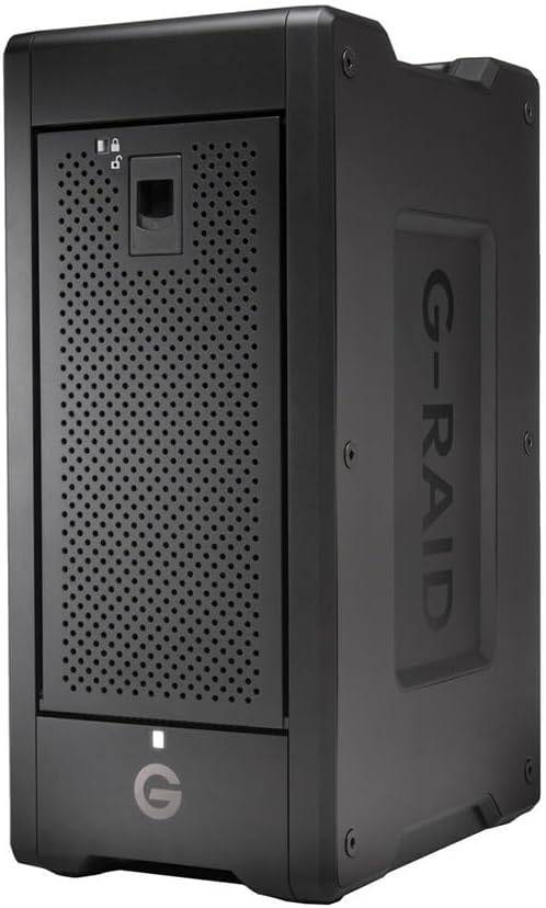 SanDisk Professional G-RAID Shuttle 8-Bay Thunderbolt 3 RAID Array with 160TB (8x 20TB) Removable HDD