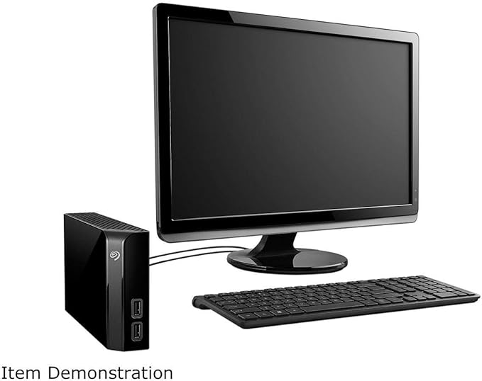 Seagate STEL10000400 Backup Plus Hub 10TB External Hard Drive Desktop HDD – USB 3.0, for Computer Desktop Workstation PC Laptop Mac, 2 USB Ports 2 Months Adobe CC Photography