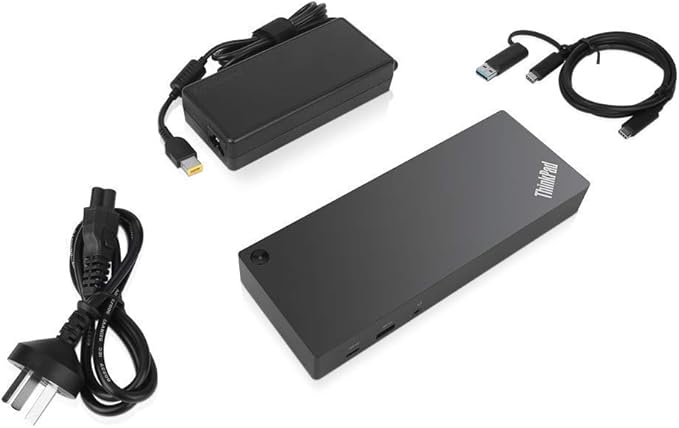 Lenovo ThinkPad Hybrid USB-C with USB-A Dock US (40AF0135US) (Renewed)