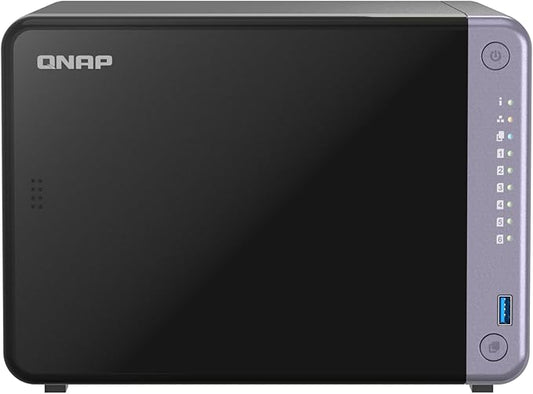 QNAP TS-632X-4G-US 6 Bay 10GbE Desktop NAS with ARM Alpine AL524 Quad-core Processor and 4 GB DDR4 RAM (Diskless)