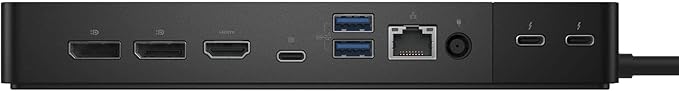 Dell Thunderbolt Dock WD22TB4: Modular Thunderbolt 4 Dock with A Future-Ready Design + ZoomSpeed HDMI Cable + ZoomSpeed DisplayPort Cable + ZS Ethernet Cable - Docking Station Bundle