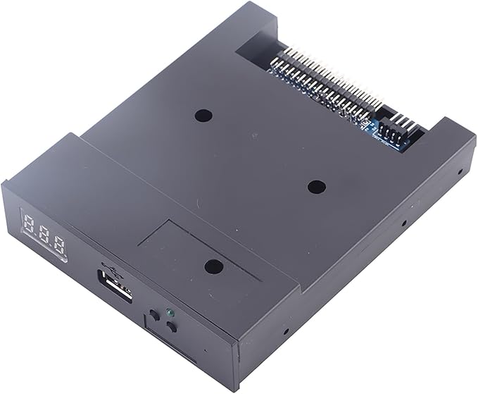 3.5-Inch USB Floppy Disk Drive Emulator, 1.44MB, Model 1m44-u100k, Compatible with Musical Keyboard