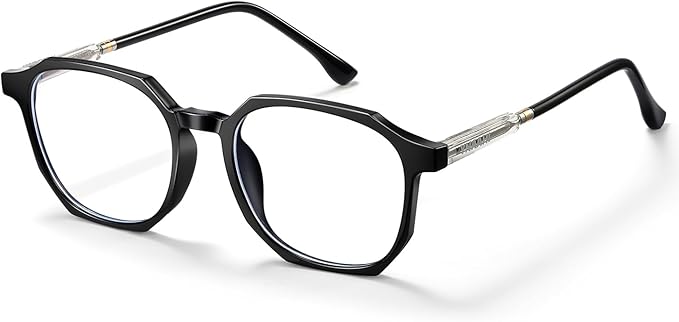 Blue Light Glasses for Men Women, 99% Blue Light Blocker, UV Protection. Ideal for Computer Use, Gaming, Reading.