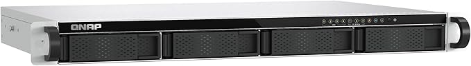 QNAP TS-h765eU-8G | 7-Bay, Intel Atom, 2.5GbE, 1U Hybrid Short-Depth Rackmount NAS