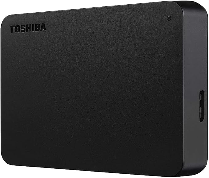 Toshiba Canvio Basics 4TB Portable External Hard Drive USB 3.0, Black - HDTB440XK3CA