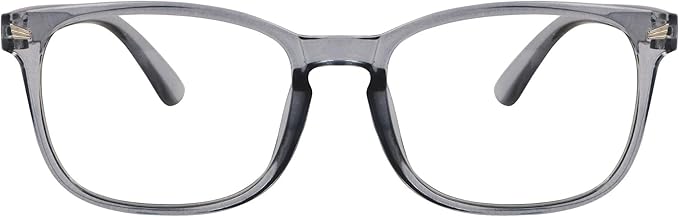 Blue Light Glasses for Woman Men | 99% Blue Light Blocking Glasses | Computer Glassess | Gaming | TV Phone Screen Reader Square Frame | Anti Eyestrain & UV Glare,1 Pack