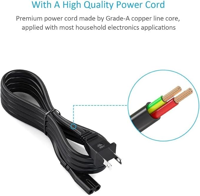 Belker 65w 45w Universal Laptop Charger AC Adapter Power Supply Cord Compatible with Dell Hp Asus Lenovo IBM Acer Toshiba Samsung Sony Compaq Fujitsu LG JBL Notebook Chromebook Ultrabook