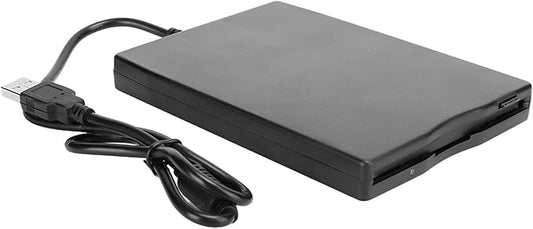 3 5" USB External Floppy Disk Drive, Portable Floppy Drive, 1 44 MB FDD for PC Window 2000/XP/Vista/7/8, No Extra Driver Required, Plug and Play, USB External Floppy Disk Drive Portable 1 44 MB FD