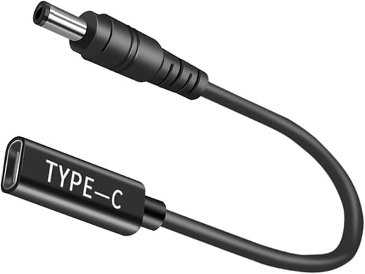 100W USB C PD to DC 4.5x3.0mm Cable, USB Type C Male to DC 4.5x3.0mm Adapter Male for Dell Inspiron Vostro Laptop Series