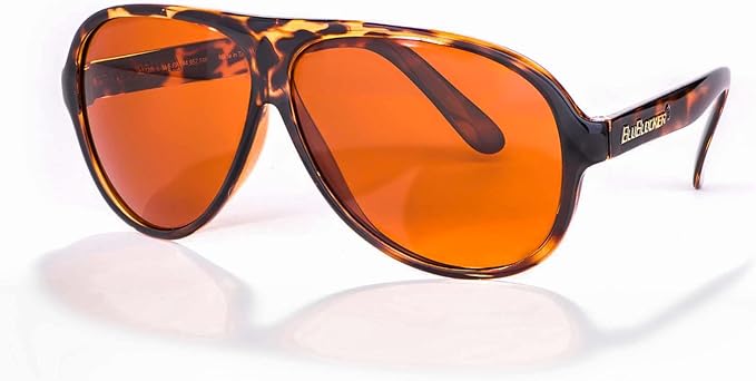 BluBlocker Original Aviator Sunglasses | Retro | Blocks 100% of Blue & UV light | For Men & Women | Reduce Glare & Eye Stress