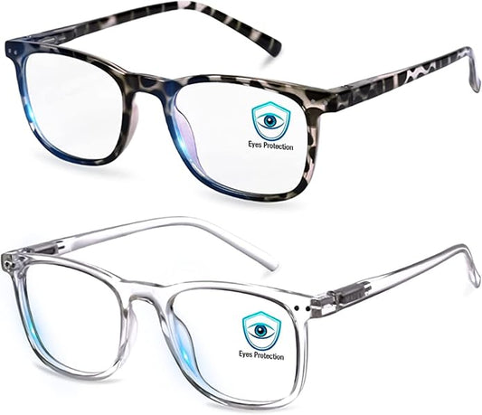 AOSM Blue Light Glasses for Men & Women,Gaming glasses Anti-Glare UV400 Protection,Blue Light Blocking to Relieve Eye Strain