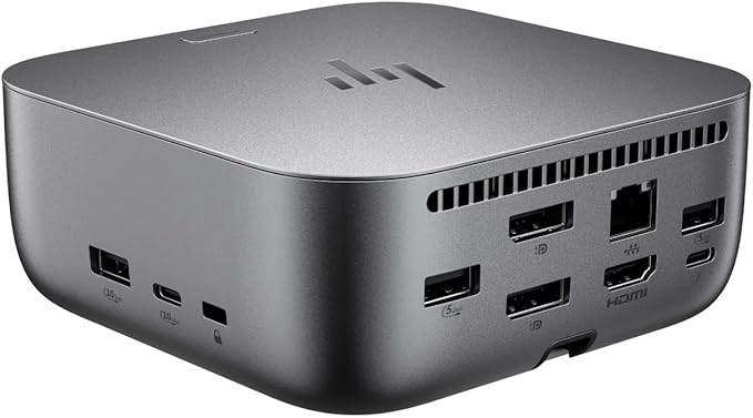HP 100W G6 Thunderbolt 4 Dock Port Replicator Bundle with DKZ Hub (Universal Thunderbolt/USB-C Docking Station, Single Cable for Charging, Data Transfers to Any Brand Laptop) 9X472UT#ABA (5-Pack)
