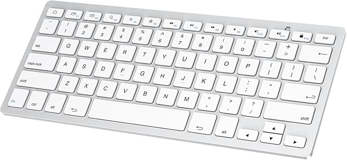 SPARIN Bluetooth Keyboard for Samsung Galaxy Tab A11 Plus/A9 Plus/S11/S10 FE/S10+/S6 Lite, Wireless Keyboard for Android, Windows,Samsung Tablet, PC, Phone-Ergonomic, Lightweight, Ultra-Slim-Grey