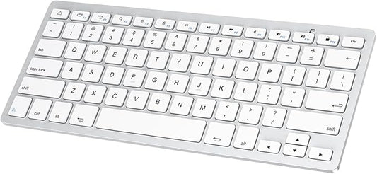SPARIN Bluetooth Keyboard for Samsung Galaxy Tab A11 Plus/A9 Plus/S11/S10 FE/S10+/S6 Lite, Wireless Keyboard for Android, Windows,Samsung Tablet, PC, Phone-Ergonomic, Lightweight, Ultra-Slim-Grey