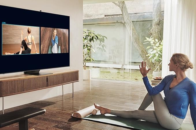 Samsung Slim Fit Camera, Full HD 1080p at 30 fps, TV Webcam with Tilt, Magnetic Attachment, VG-STCBU2K/ZA, 2022
