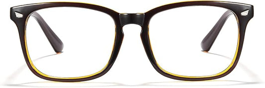 Cyxus Blue Light Glasses Men Women Reduce Eye Strain UV Blocking for Office Work Computer Screen 8082