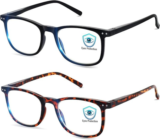 AOSM Blue Light Glasses for Men & Women,Gaming glasses Anti-Glare UV400 Protection,Blue Light Blocking to Relieve Eye Strain