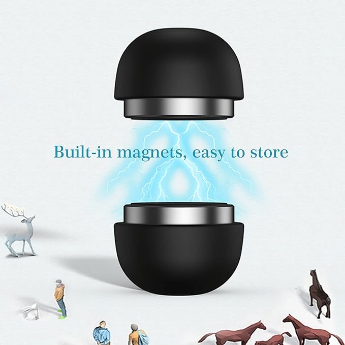 Laptop Cooling Stand, Portable Magnetic Laptop Cooler, Small Invisible Cooler Ball, Ergonomic Laptop Stand for Computer