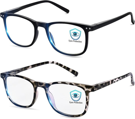 AOSM Blue Light Glasses for Men & Women,Gaming glasses Anti-Glare UV400 Protection,Blue Light Blocking to Relieve Eye Strain