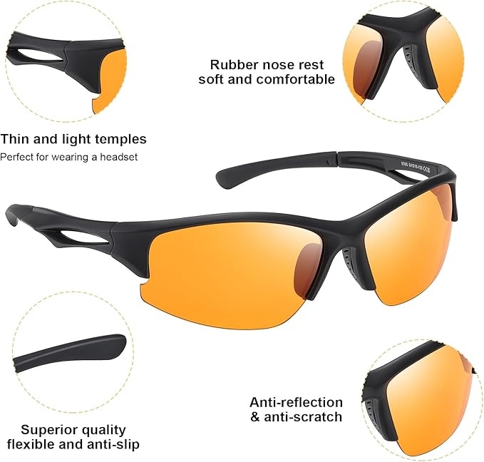 Okany Blue Light Blocking Glasses Gaming Computer Glasses Powerful Professional Screen Filter