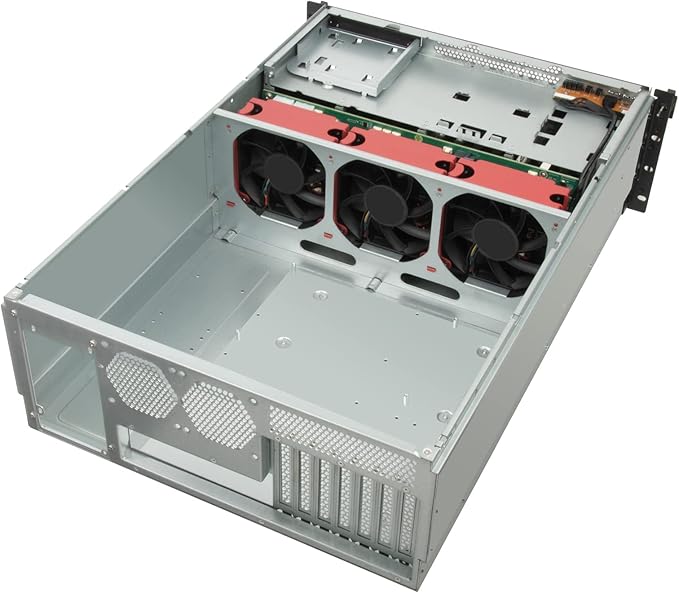 Silverstone Technology RM43-320-RS 4U 20-Bay 2.5" / 3.5" HDD/SSD rackmount Storage Server Chassis with Mini-SAS HD SFF-8643 12 Gb/s Interface, SST-RM43-320-RS