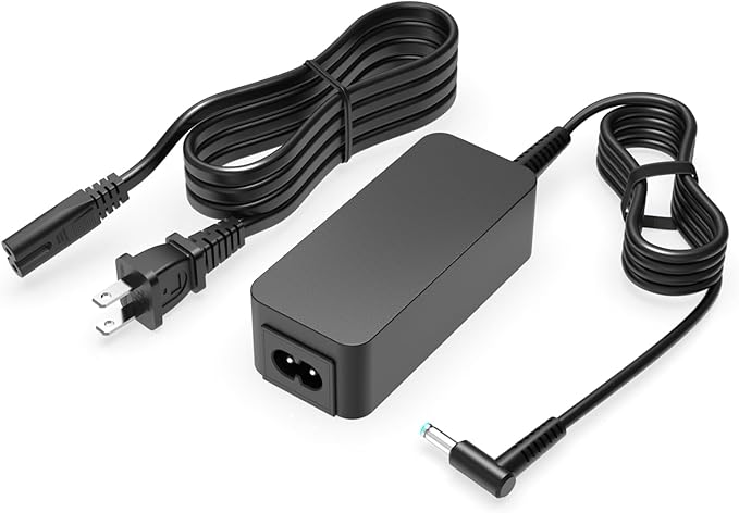 Dexpt 45W AC Adapter Charger Fit for HP 17-byxxx 17-akxxx 17-anxxx 17-bsxxx 17-caxxx 17-cpxxx 17-cnxxx 17-GXXX 17-pxxx 17-yxxx 17-x0xxx 17-x1xxx Laptop Power Supply Cord 19.5V 2.31A
