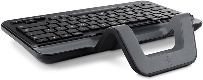Belkin B2B130 Wired Tablet Keyboard with Stand and Lightning Connector for iPad
