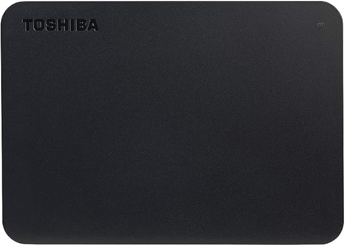 Toshiba Canvio Basics 2TB Portable External Hard Drive USB 3.0, Black - HDTB420XK3AA
