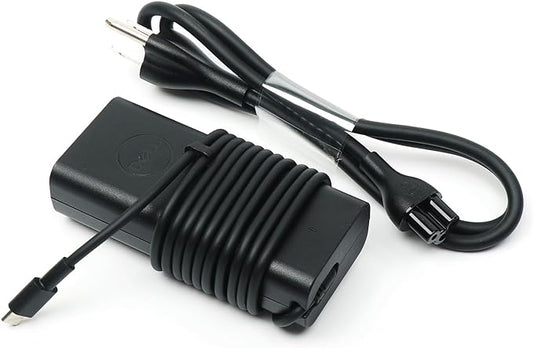 Dell 65W USB-C Laptop Charger,Latitude 7400 7410 7420 7430 7440 7450 AC Adapter,20V 3.25A Computer Charger Cord Type C, Black, HA65NM190