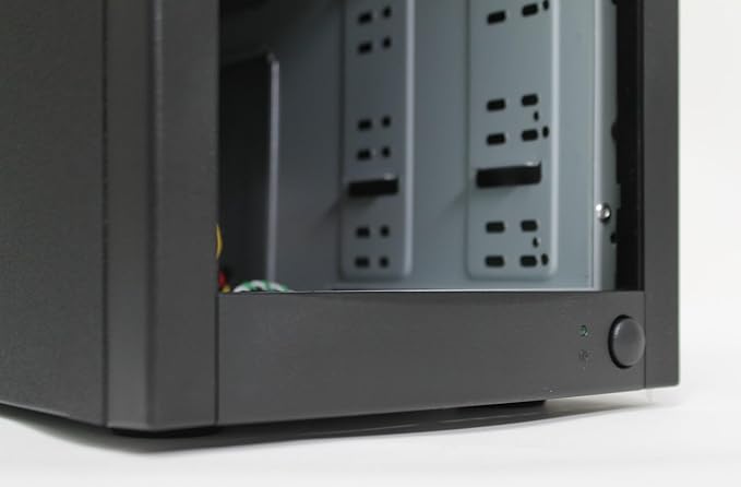 DupliM External 5-Bay Duplicator Case Enclosure Tower for DVD CD Blu-ray HDD USB - Includes UL Power Supply